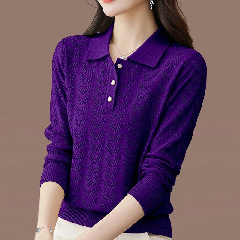 Fashion Loose Bottoming Shirt Knitted Top