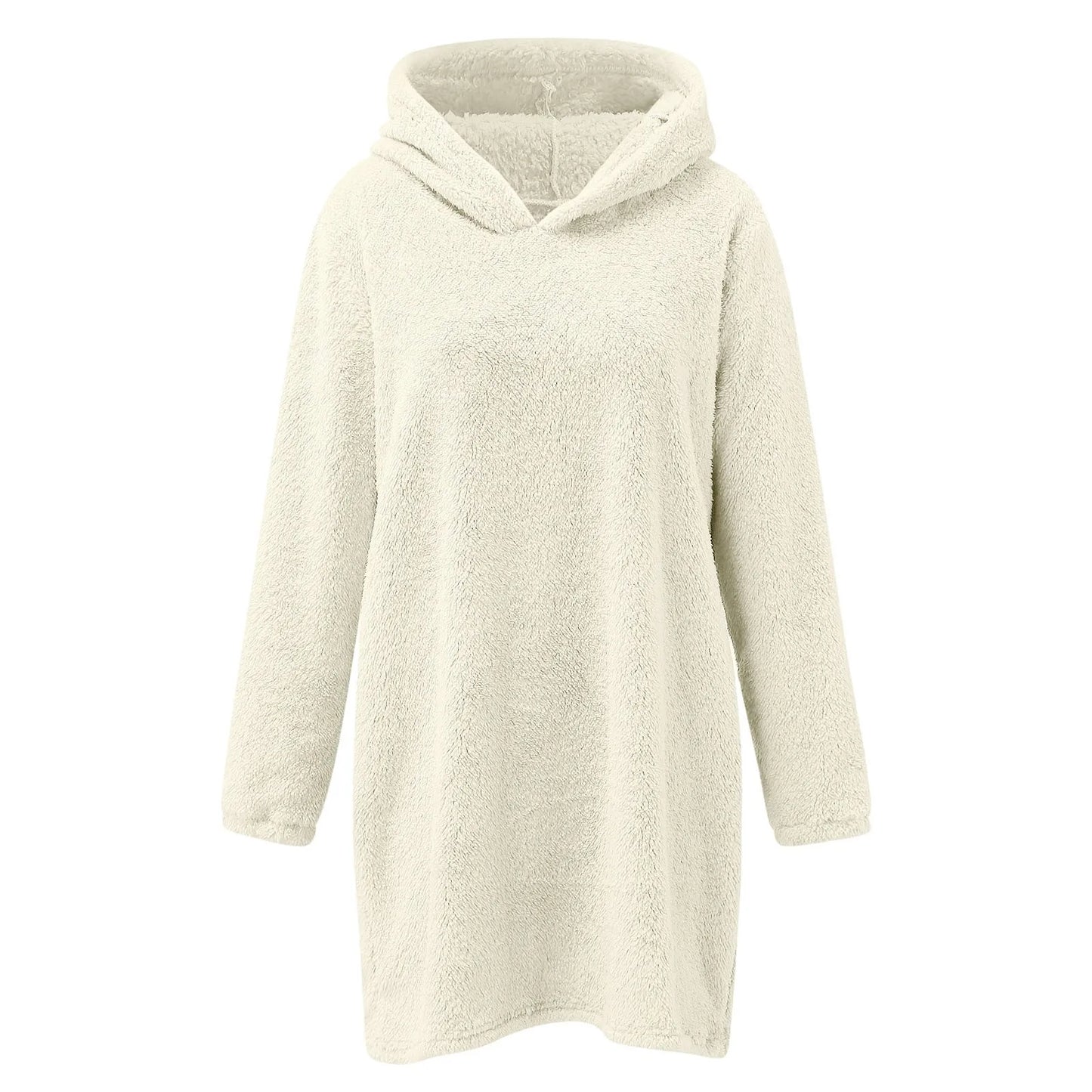 Women Winter Plush Hooded Sweatshirts Fashion Bear Ear Hoodie