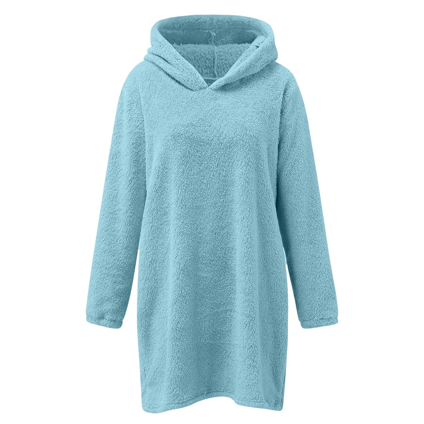 Women Winter Plush Hooded Sweatshirts Fashion Bear Ear Hoodie