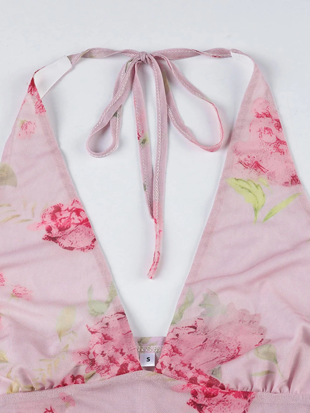 Floral Halter Neck Cami.